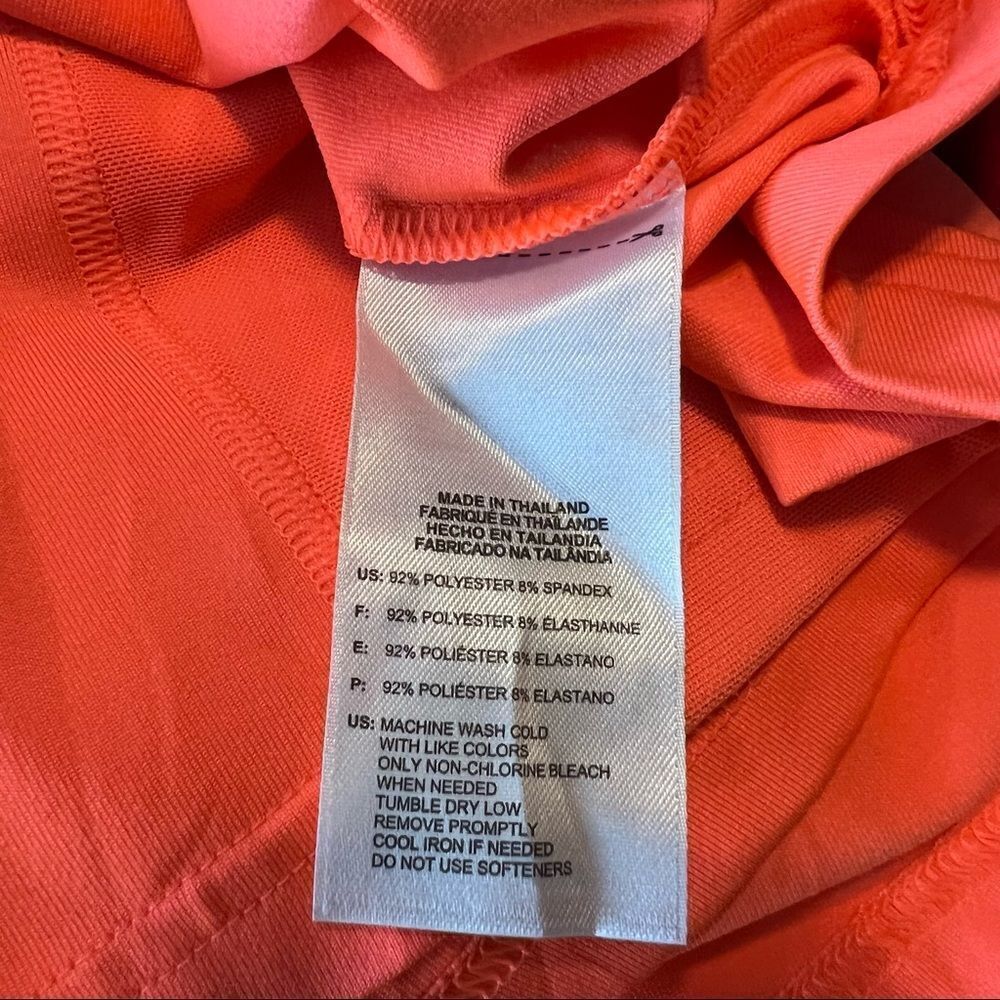 Prince neon orange skort. - Picture 4 of 7